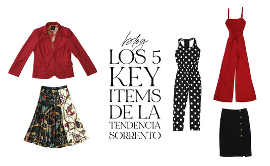 Los 5 "key items" de la tendencia SORRENTO