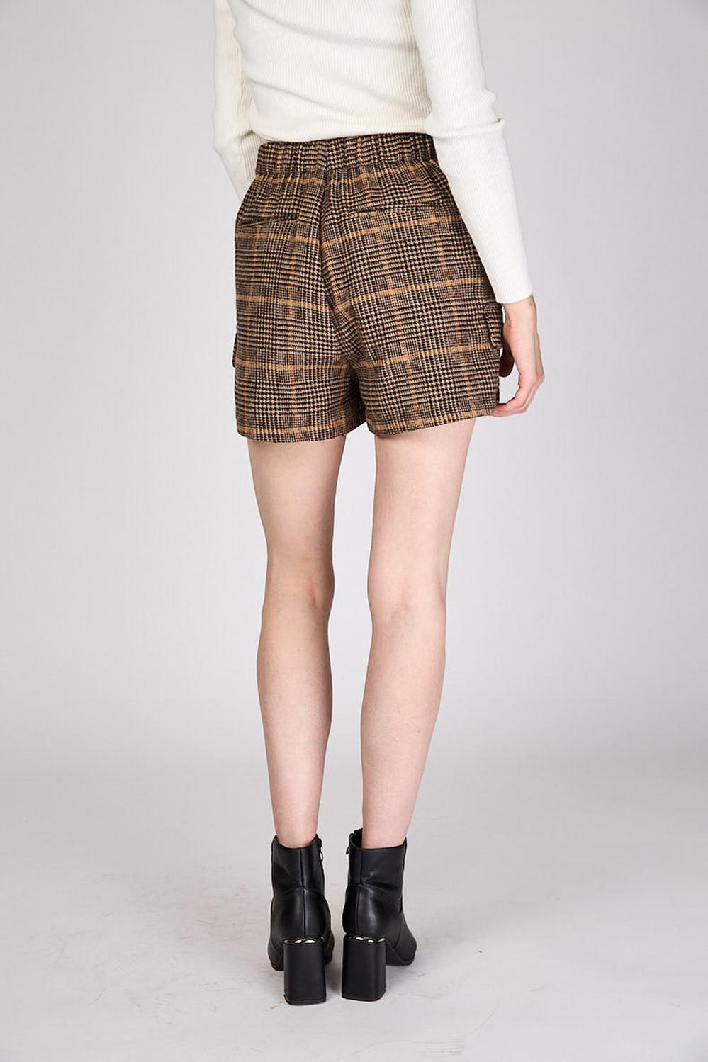 Falda Short Gina Café Eclipse