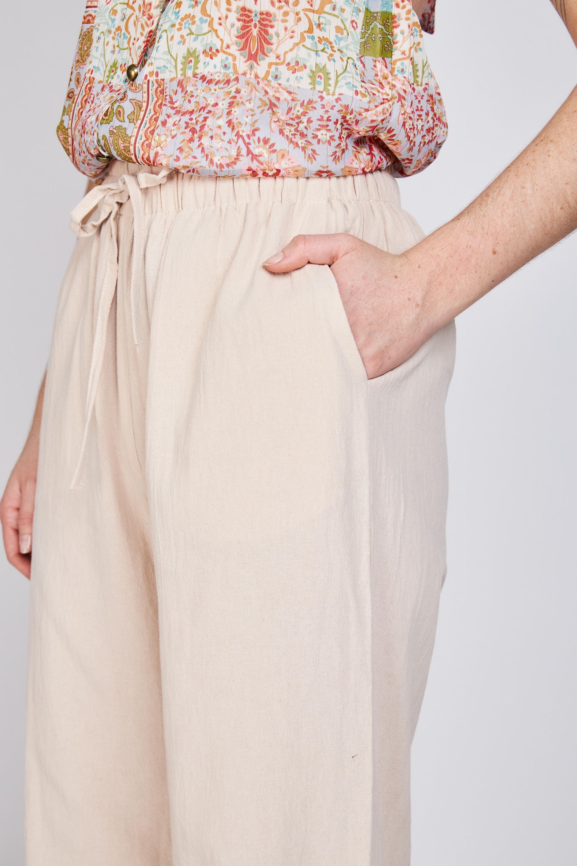 Pantalón Danesa Jo Beige Eclipse