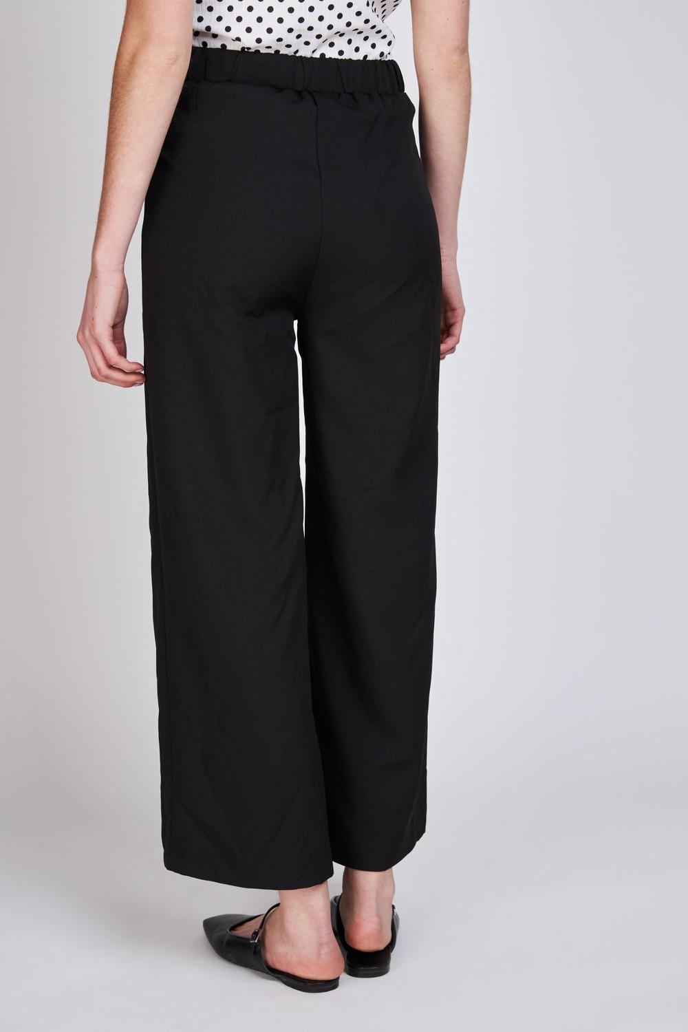 Pantalón Wide Leg Leticia Negro Eclipse