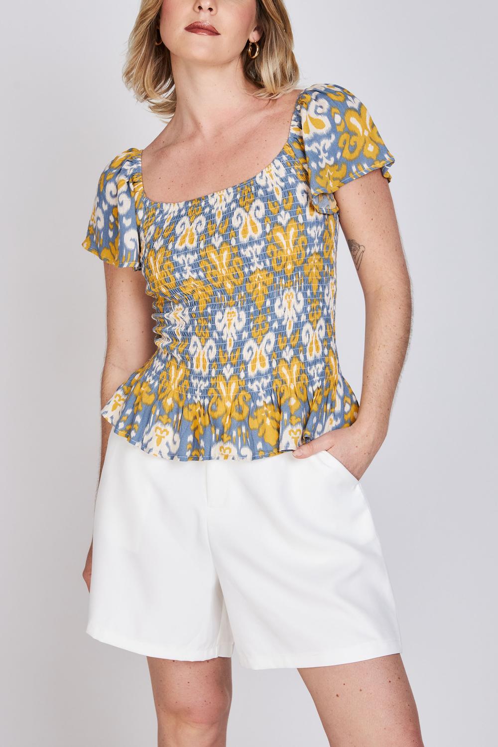 Blusa Pabal de Abeja Vic Azul Eclipse