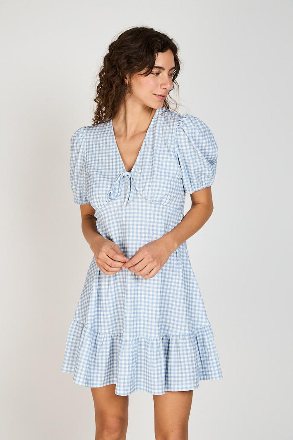 Vestido Claire Manga Campana Eclipse