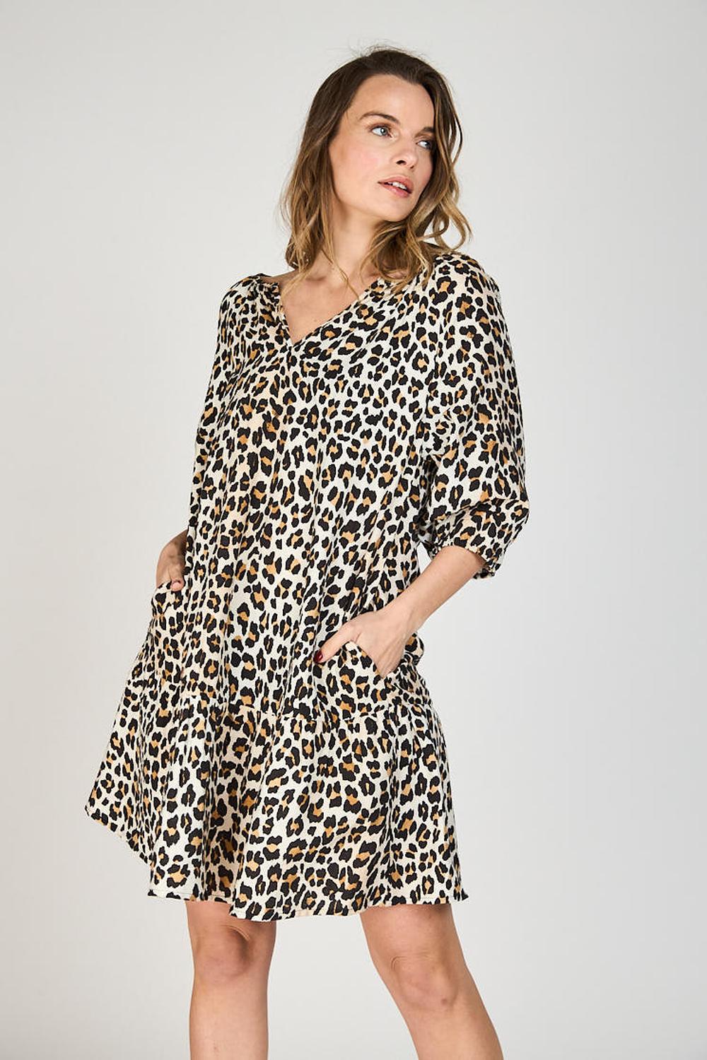 Vestido Mara Manga Globo Eclipse