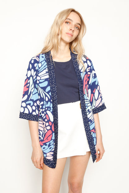 Kimono Gina Azul Eclipse