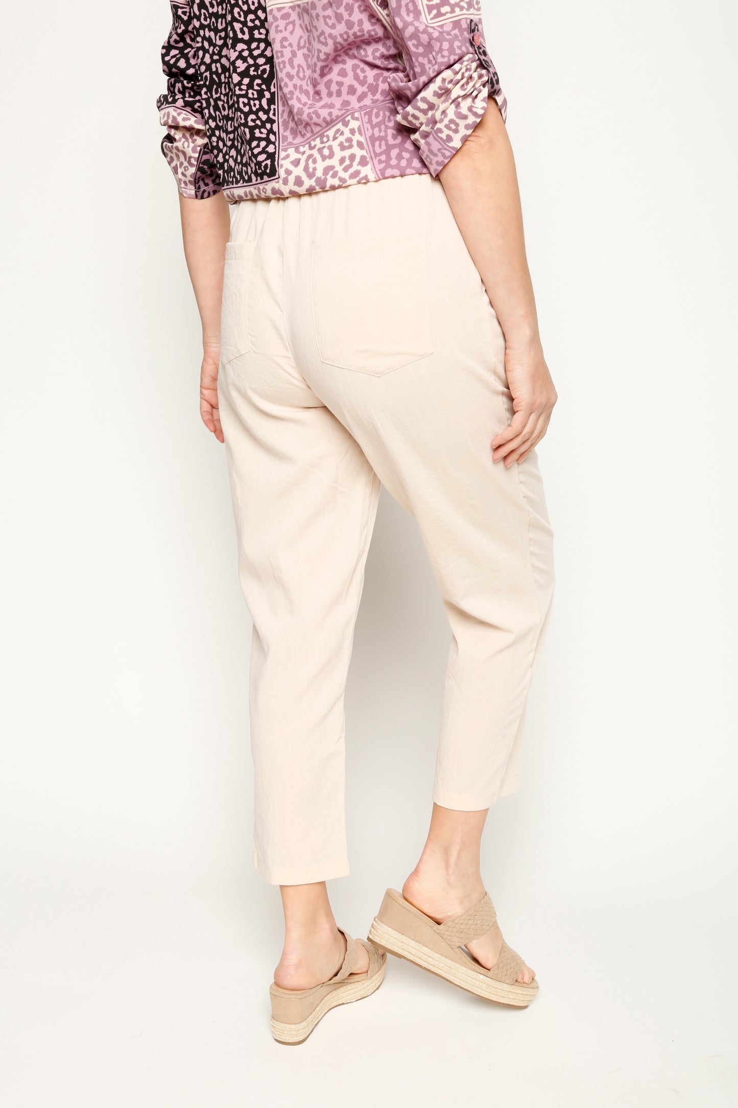 Pantalón Gracia Beige Woman by Eclipse