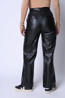 Pantalón Cuerina Magdalena Negro Eclipse