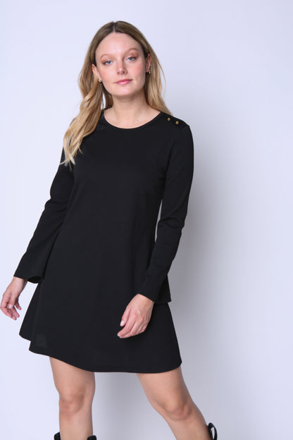 Vestido Isidora Negro Woman by Eclipse