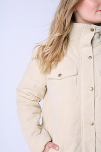 Parka Carolina Ecru Eclipse