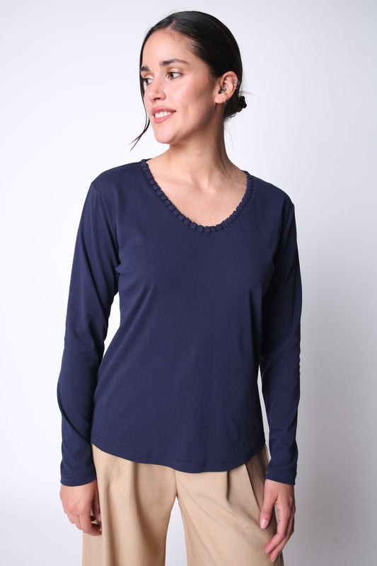 Polera Moni Azul Marino Woman by Eclipse