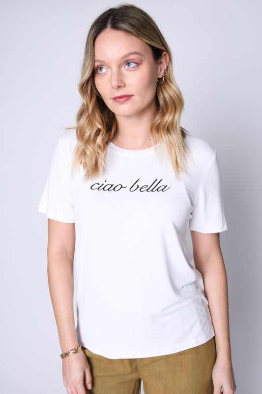 Polera Ciao Blanco Eclipse