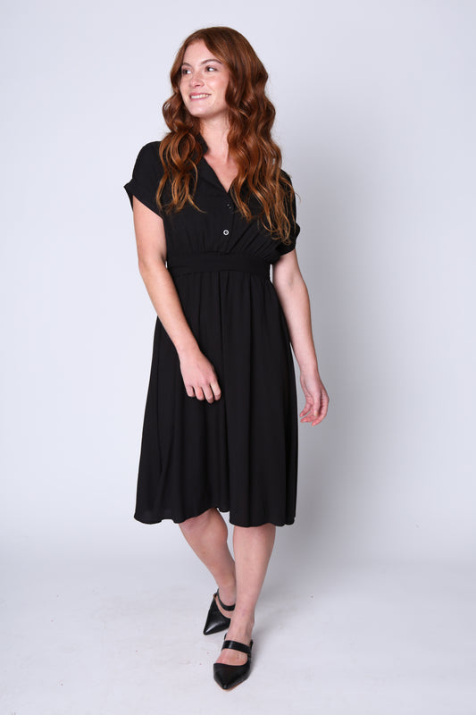 Vestido Antonia Negro Eclipse