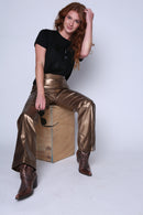 Pantalon Justina Bronce Eclipse