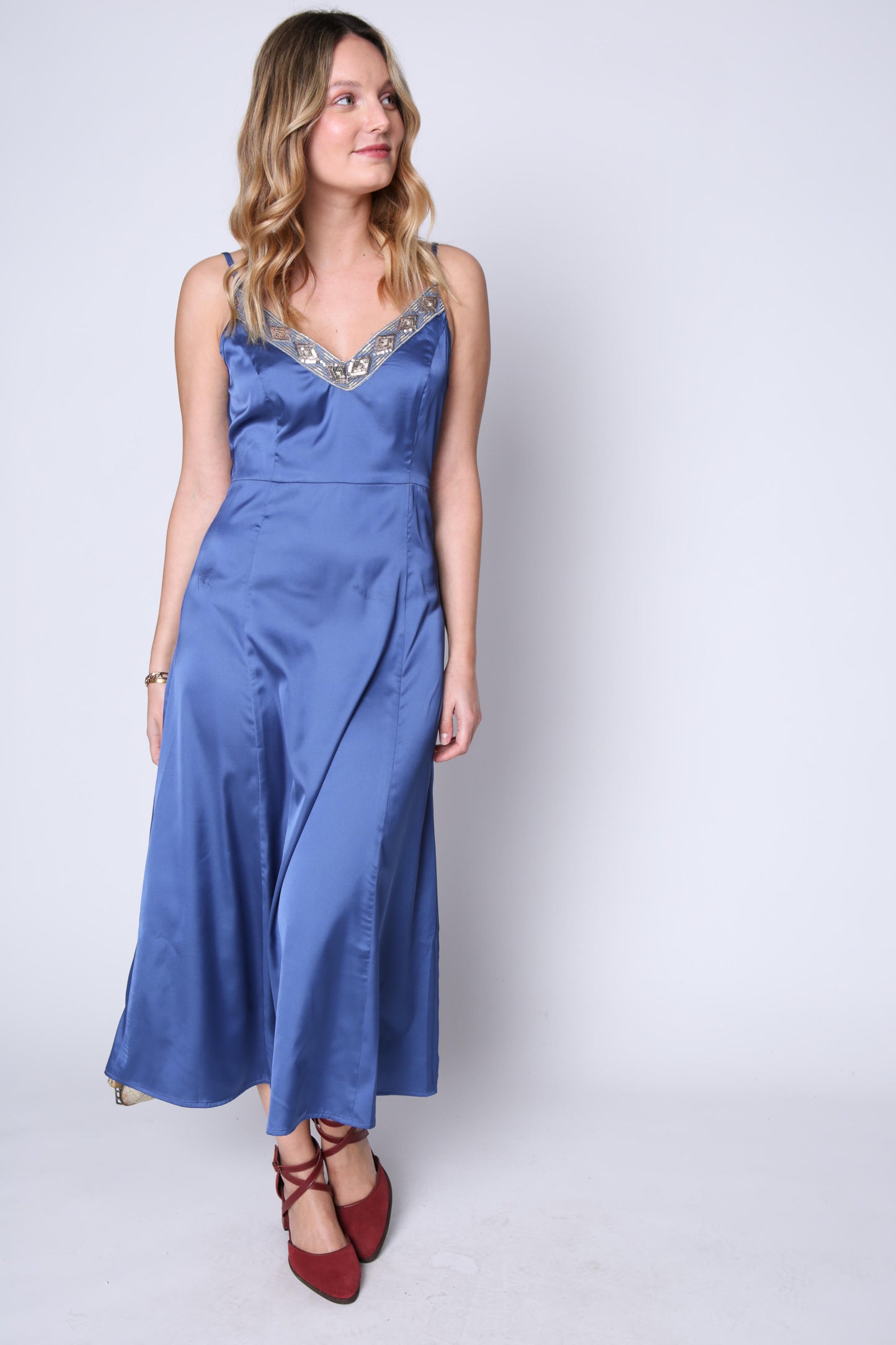 Vestido Mina Azul Eclipse