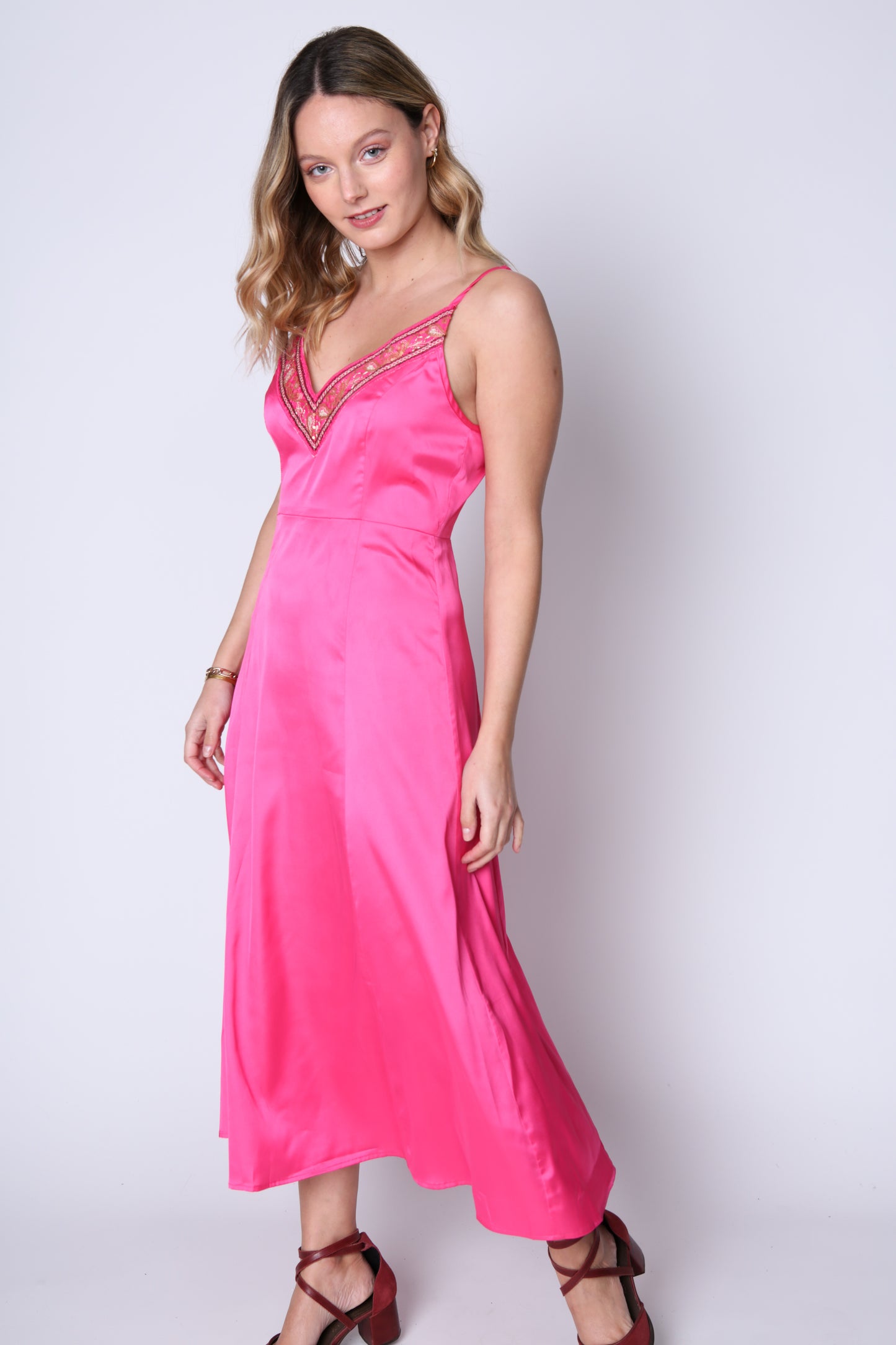 Vestido Mina Fucsia Eclipse