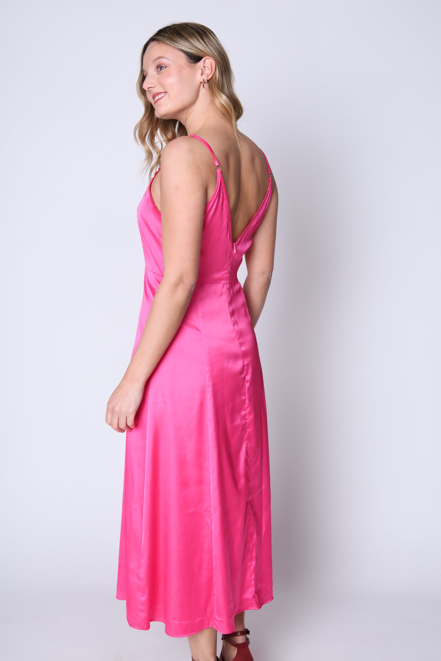 Vestido Mina Fucsia Eclipse