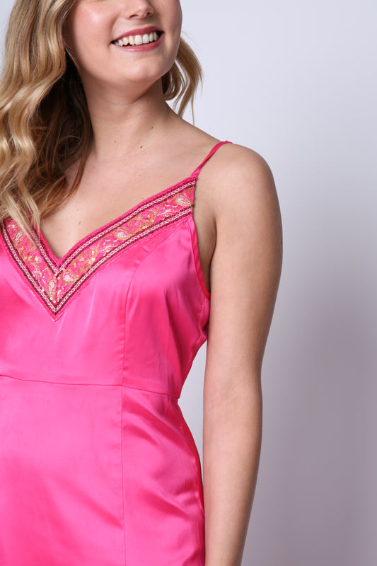 Vestido Mina Fucsia Eclipse