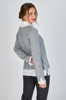 Sweater con Cuello Camisa Antonia Woman by Eclipse