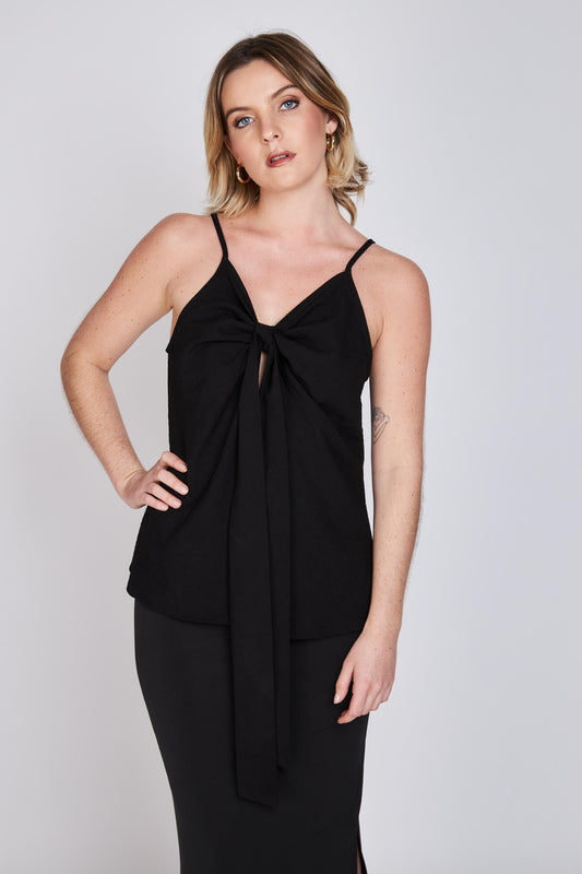 Blusa Nudo Matilde Negro ATR by Eclipse