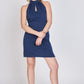 Vestido Halter Elo Azul ATR by Eclipse