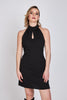 Vestido Halter Elo Negro ATR by Eclipse