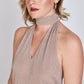 Blusa Amarra al Cuello Caetana Beige ATR by Eclipse