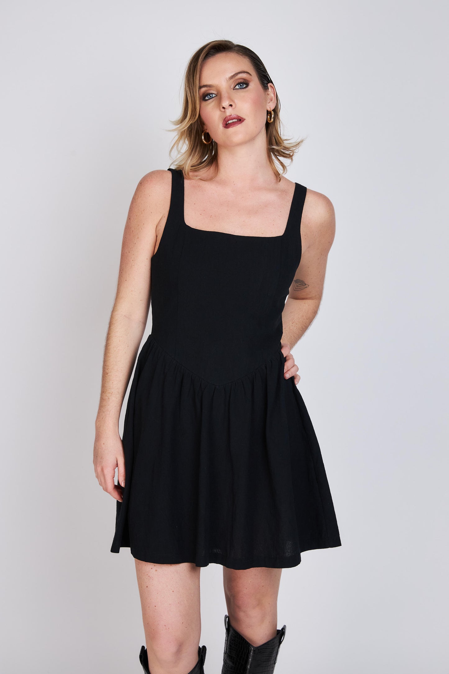 Vestido Ballerina Aurora Negro Eclipse