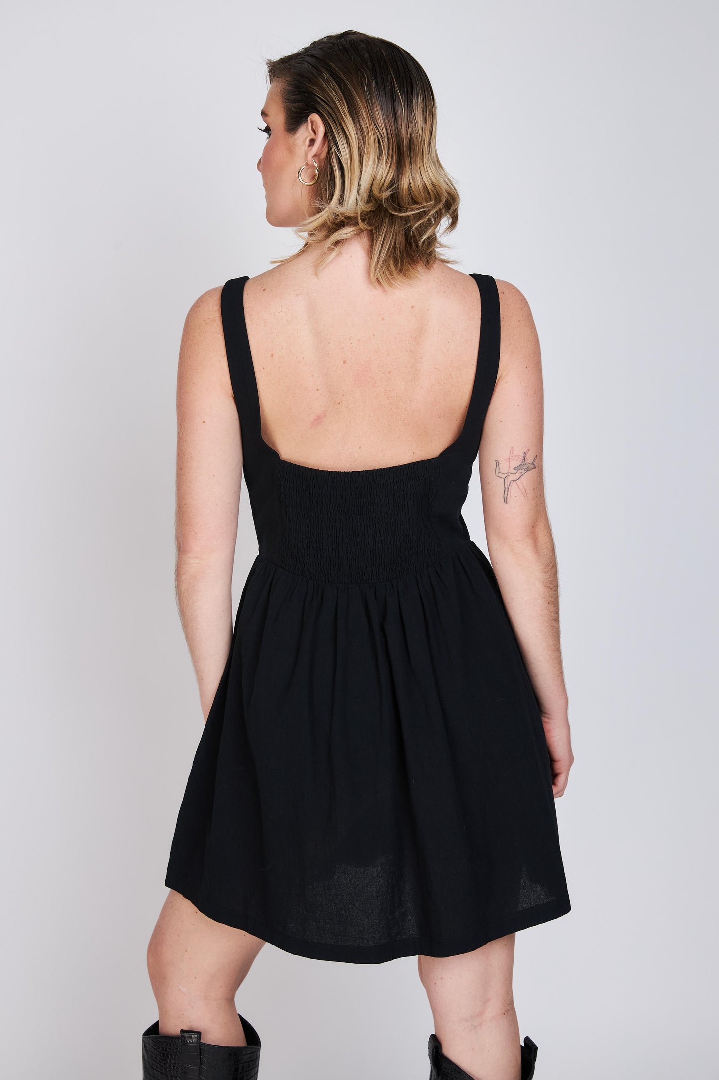 Vestido Ballerina Aurora Negro Eclipse