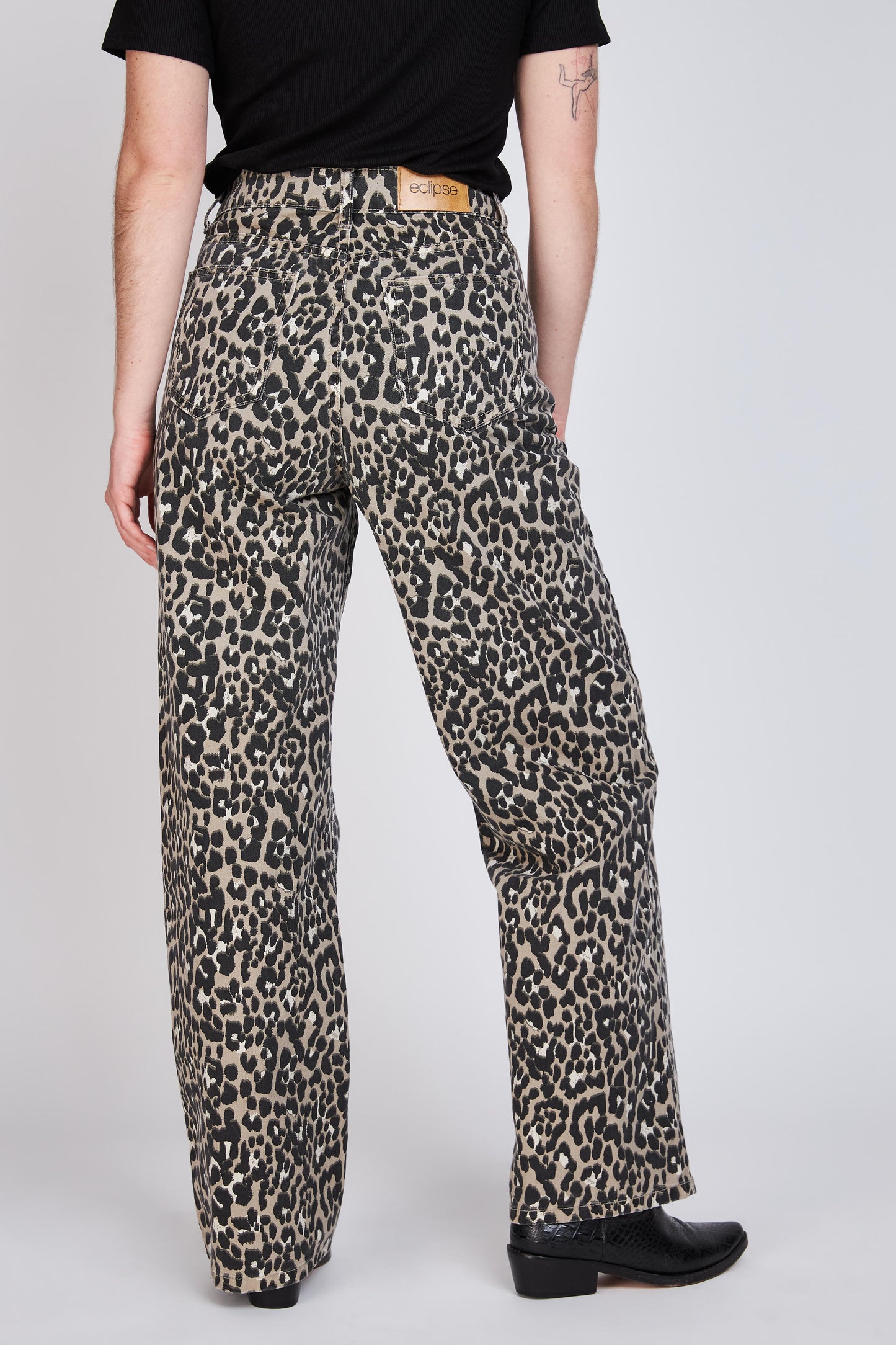 Jeans Wide Florencia Animal Animal Eclipse