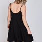 Vestido Tiritas Ana Negro Eclipse