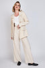 Blazer Entallado Emily Beige Eclipse