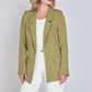 Blazer Entallado Emily Verde Eclipse