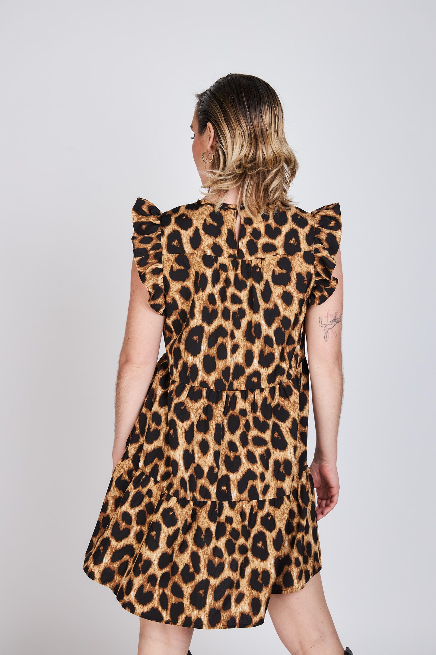 Vestido Animsl Print Antonella Animal Eclipse