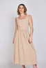 Vestido Escote Cuadrado Javiera  Beige Eclipse