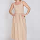 Vestido Escote Cuadrado Javiera  Beige Eclipse