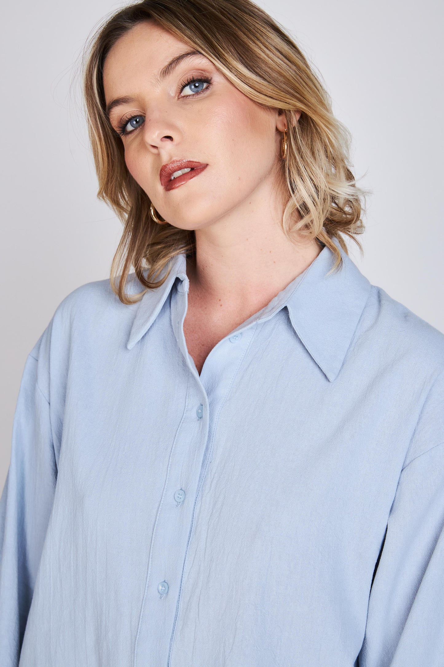 Camisa Oversize María Celeste Eclipse