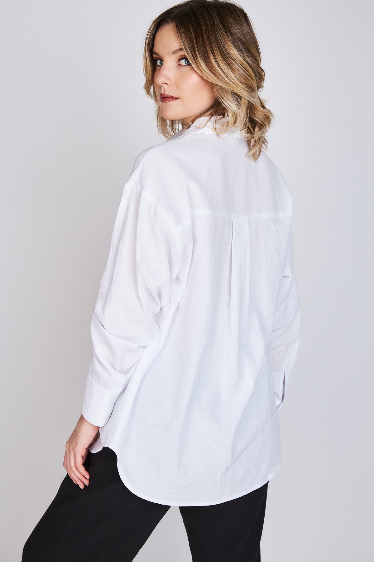 Camisa Oversize María Blanco Eclipse