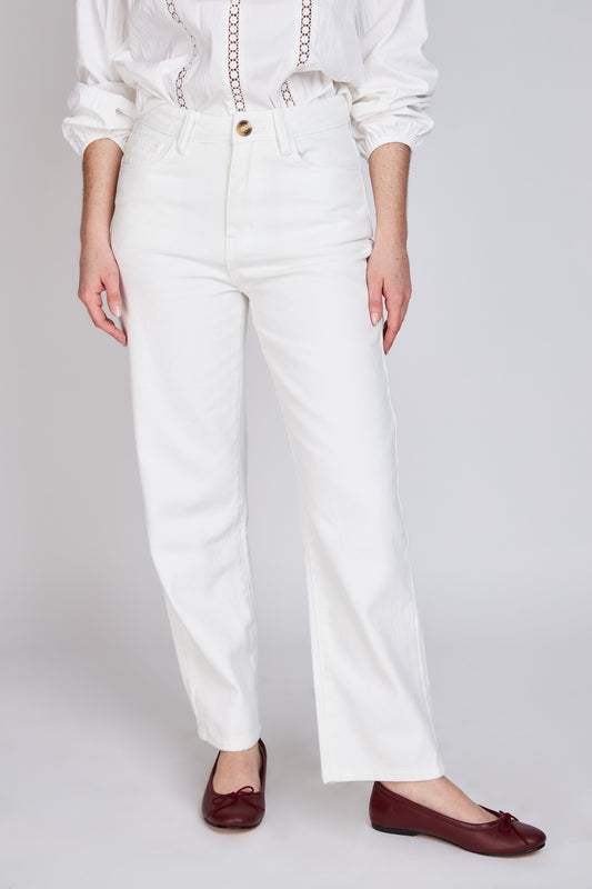 Jeans Straight Anastasia Blanco Eclipse