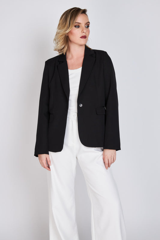 Blazer Clásico Leticia Negro Woman by Eclipse