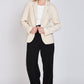 Blazer Clásico Leticia Beige Woman by Eclipse