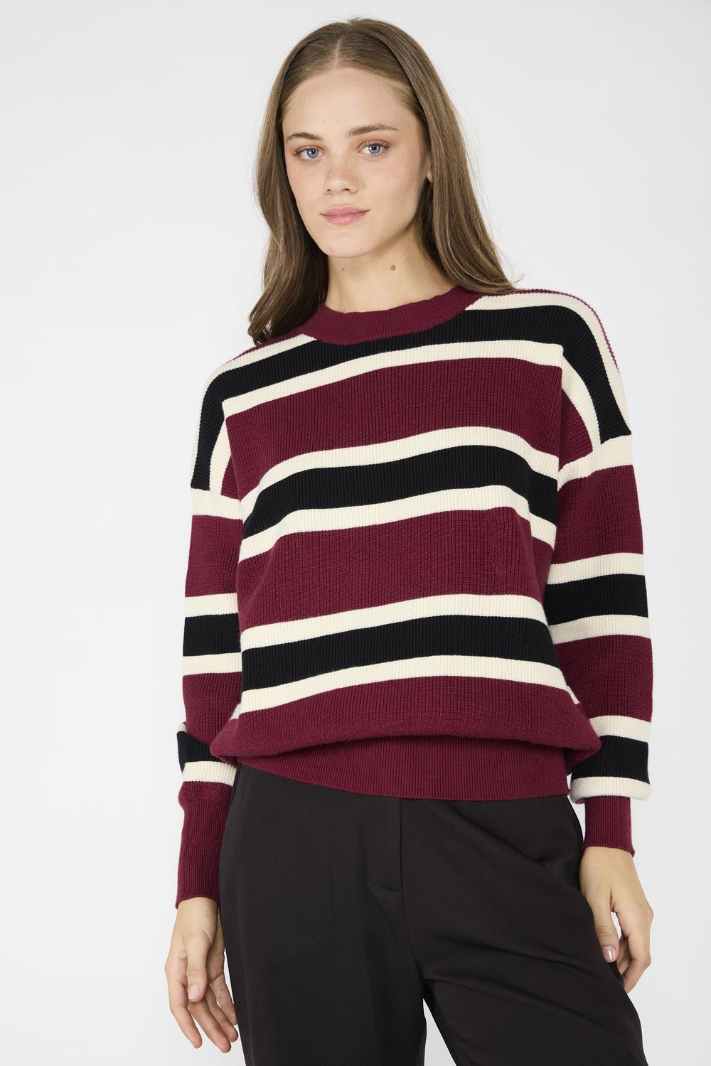 Sweater Rayas Pascal Burdeo