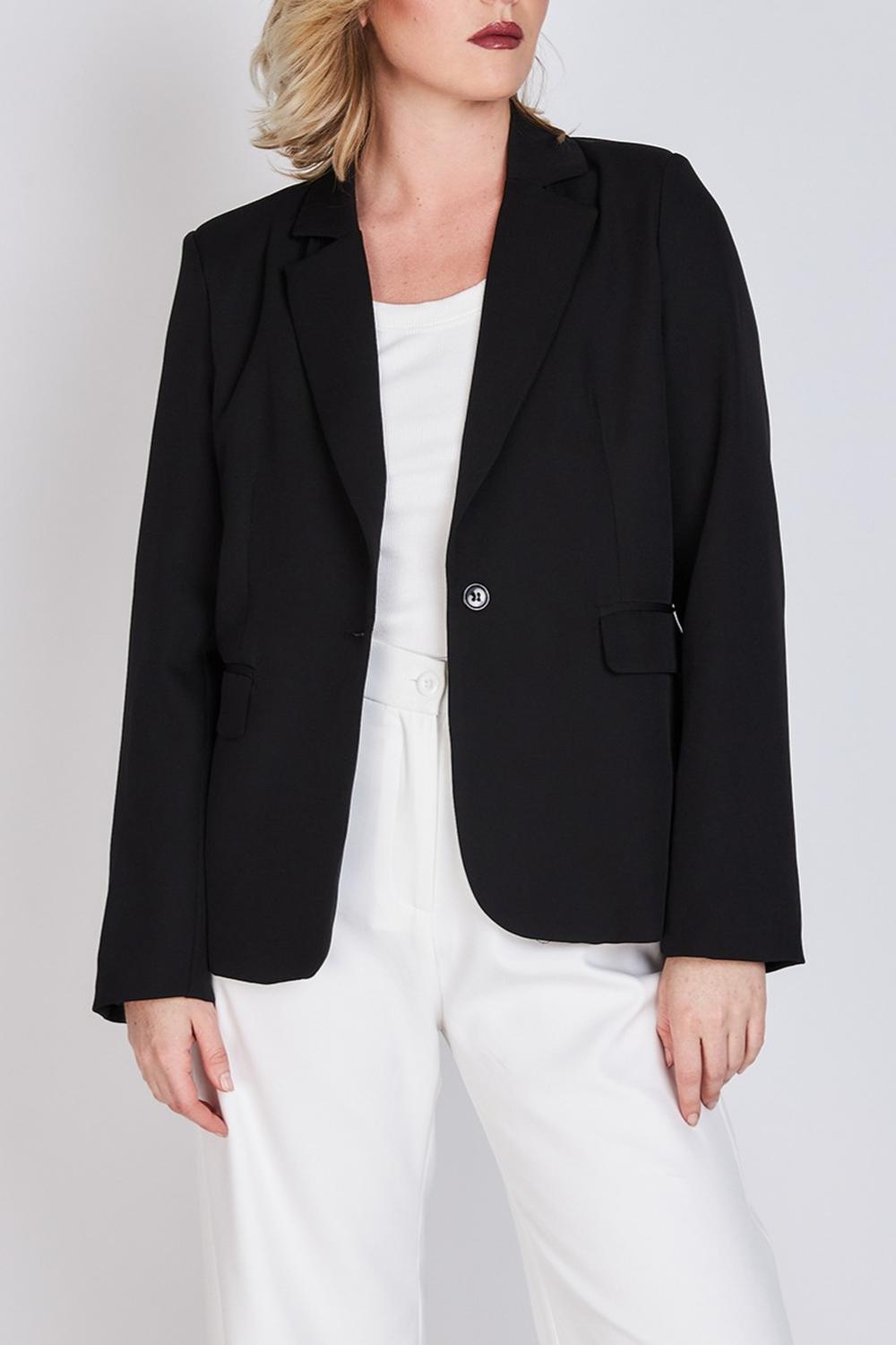 Blazer Clásico Leticia Negro Woman by Eclipse