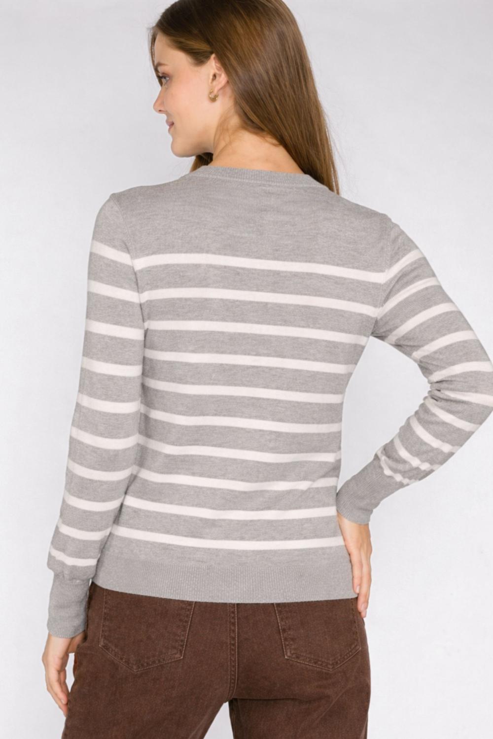 Tejido Mari Gris/Crudo