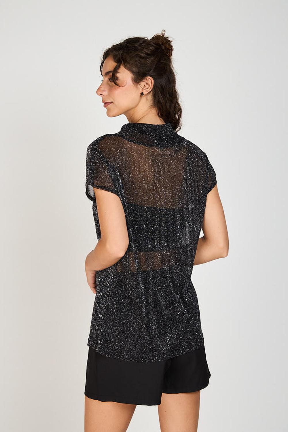 Polera Mesh Brillos Amparo ATR by Eclipse