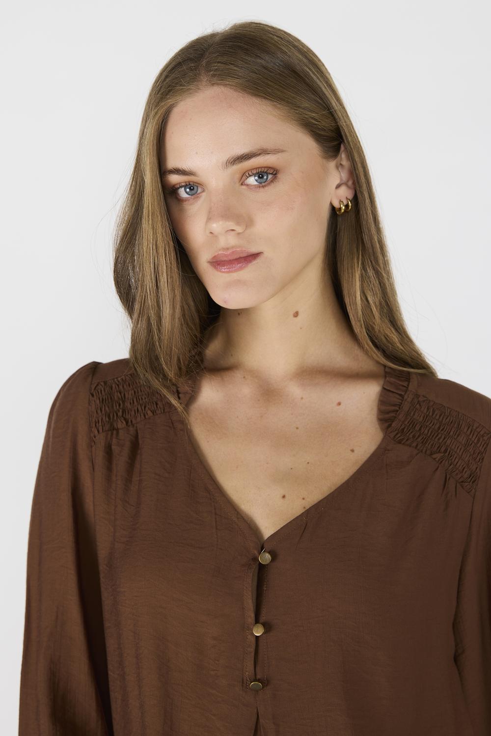 Blusa Agustina Chocolate