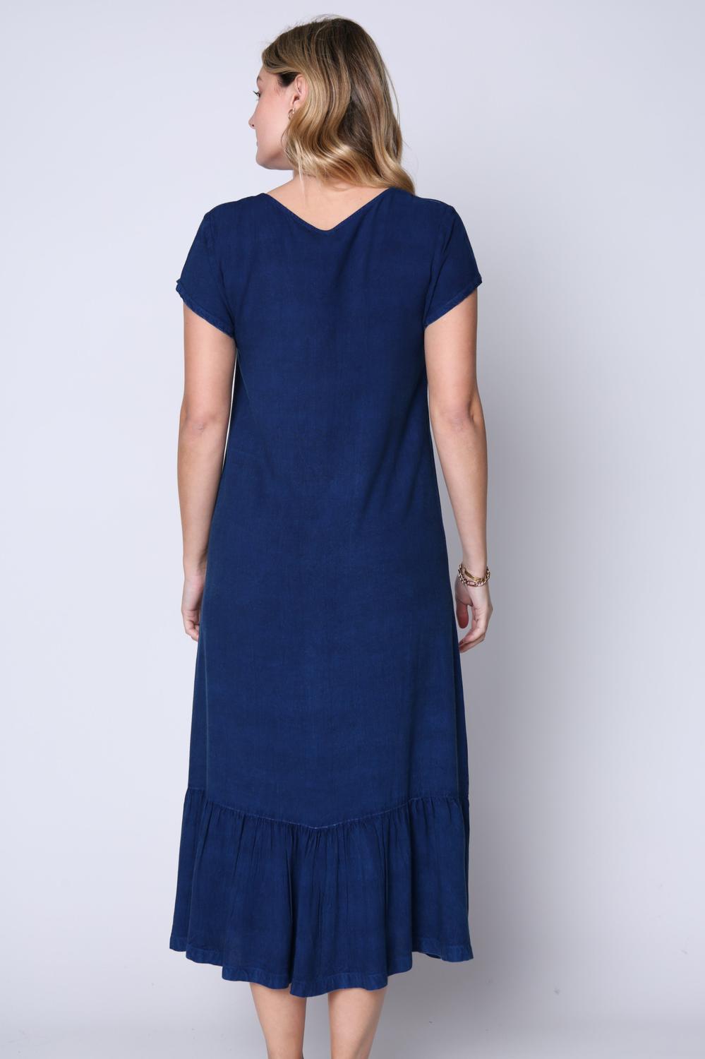 Vestido Fran Azul Eclipse