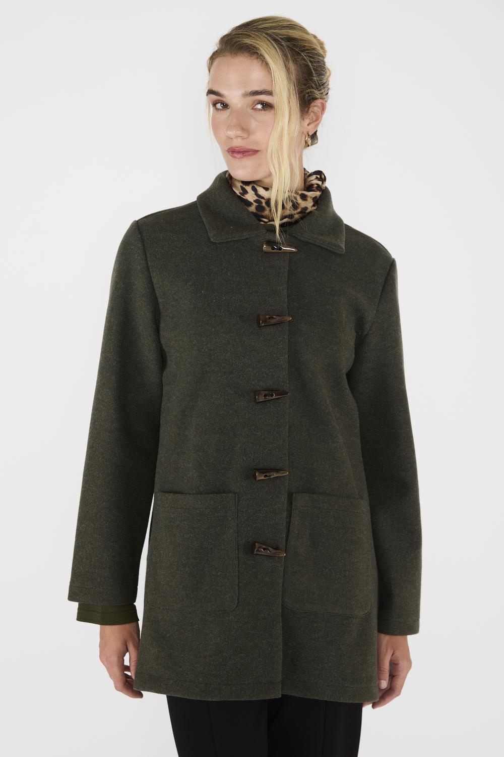 Chaqueta Montgomery Virginia Verde Militar