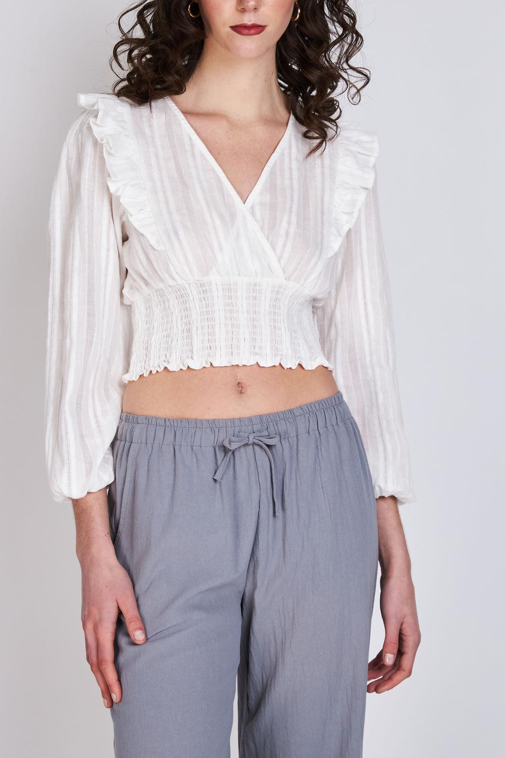 Blusa Vuelos Eloise Blanco Eclipse