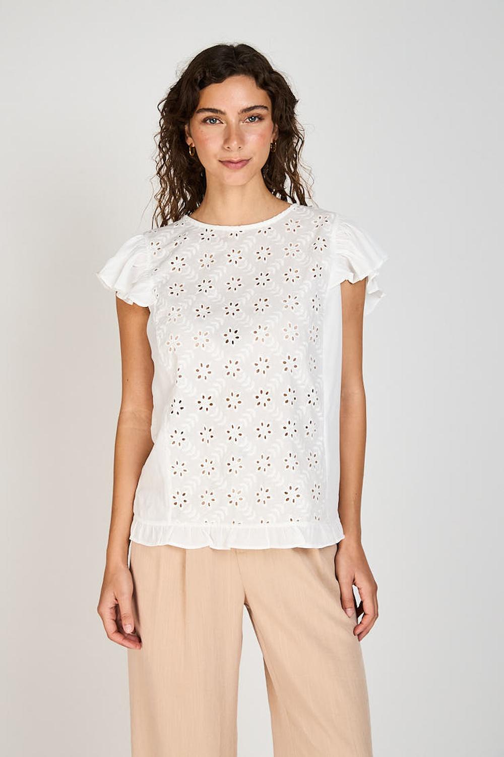 Blusa Renata Broderie Eclipse