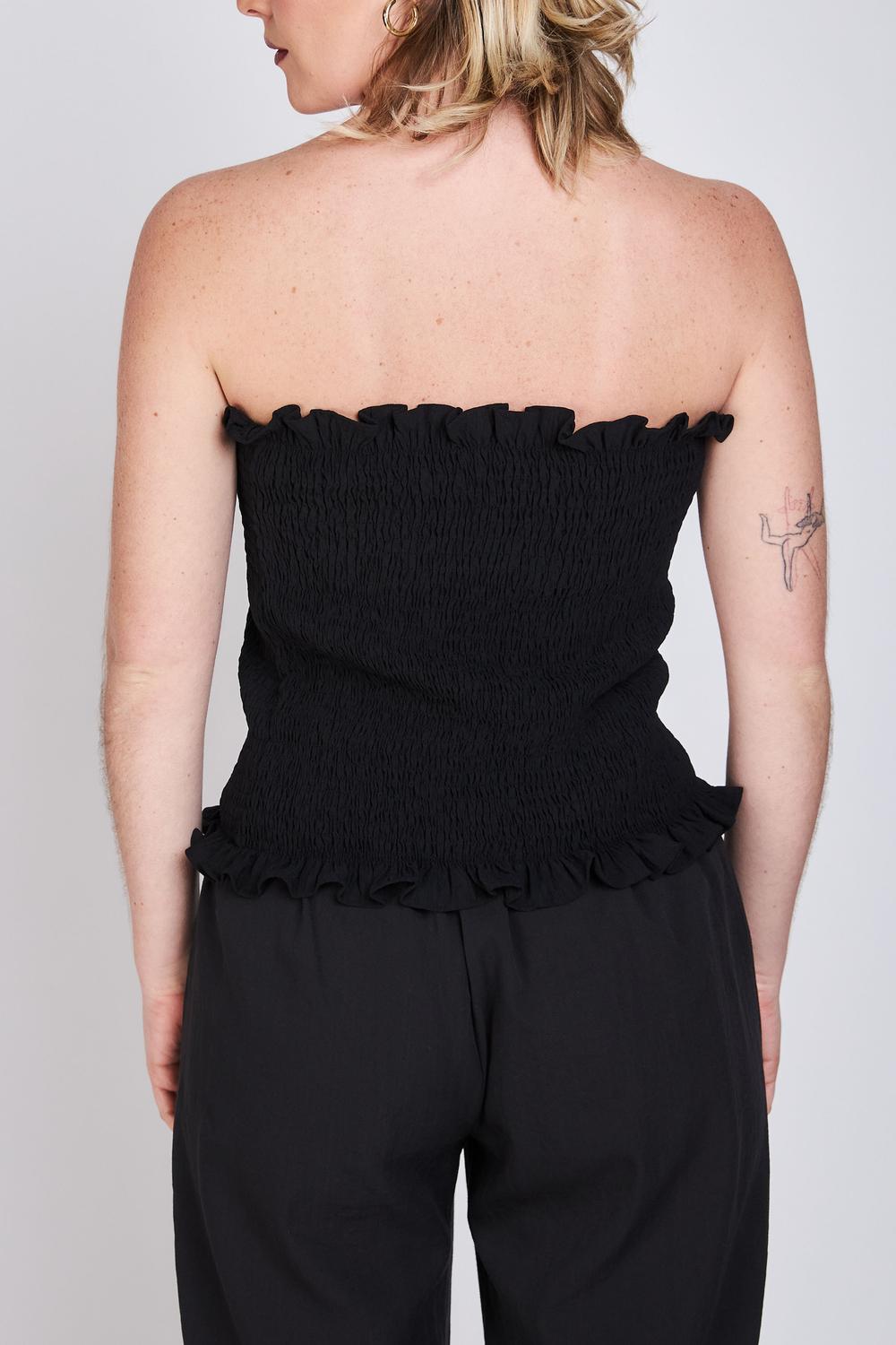 Peto Recogido Strapless Kai Negro ATR by Eclipse