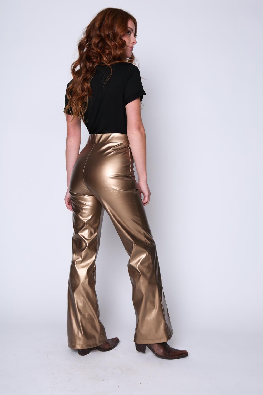 Pantalon Justina Bronce Eclipse